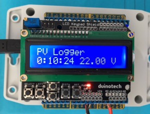 Arduino PV logger